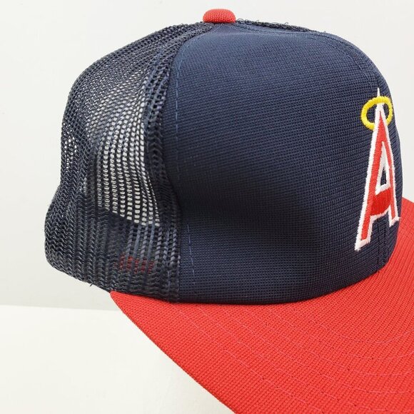 California Angels Vintage Snapback Hat MLB Authentic Baseball Cap ANNCO NWOT - Picture 4 of 13